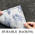 thumbnail image 6 of Bohemian Retro Floral Non-Slip Entryway Door Mat,Boho Indoor Decor Durable Low Plush Door Mat,Washable Welcome Rug for Patio Hallway Home Decor 16x24 Inches, 6 of 7