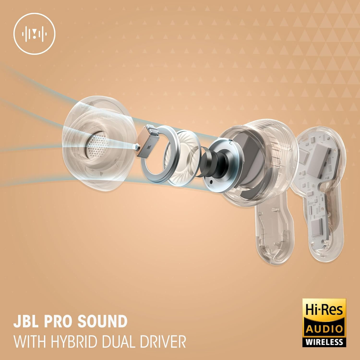 Open Box JBL Tour Pro 3 - True Wireless Noise Cancelling earbuds with Smart Charging Case™ - Black