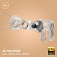 thumbnail image 6 of Open Box JBL Tour Pro 3 - True Wireless Noise Cancelling earbuds with Smart Charging Case™ - Latte, 6 of 13