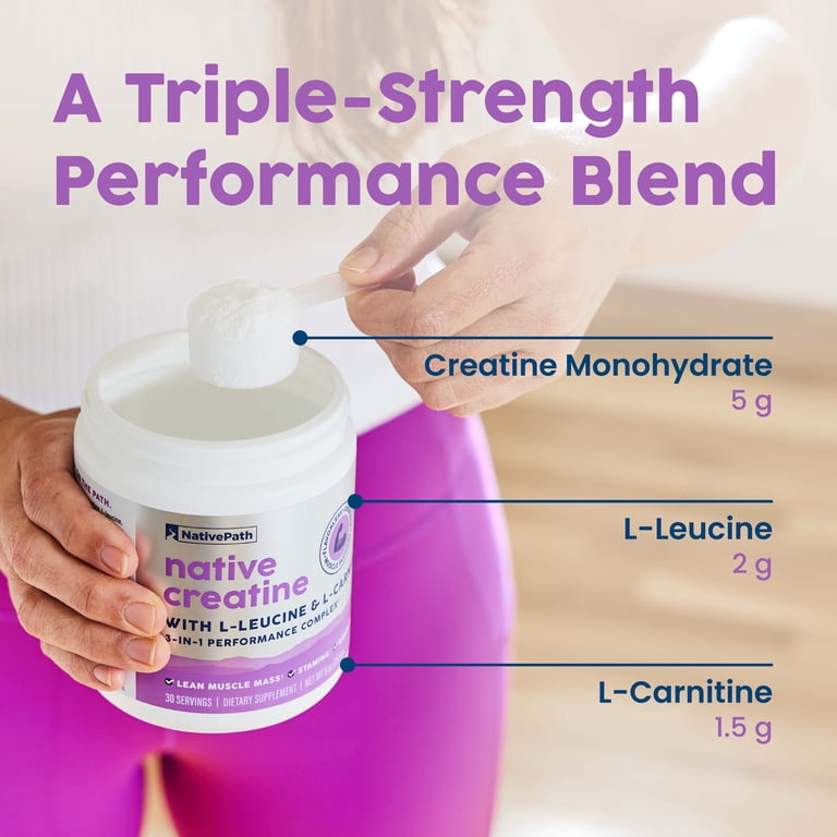 is creatine the same as l carnitine Amazon.com: Creatine HCL Liquid Drops for Men & Women, Creatine  Hydrochloride with L-Carnitine, L-Glutamine, BCAA, Vitamin B12 & B6 for  Muscle Growth, Promote Energy & Recovery-Vegan, Strawberry Flavor, 2 Fl Oz :