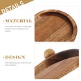 thumbnail image 3 of Entryway Table Riser Wooden Centerpiece Stand Table Riser Holder Farmhouse Wooden Bathroom Tray Small Kitchen Countertop Trays for Kitchen Counter Decors, 3 of 8