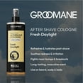 thumbnail image 2 of RED Pro GROOMANE Cooling Aftershave Cologne for Men, Barber-Grade Post-Shave Splash, Long-Lasting Scent, Soothes with Aloe, Fast-Drying, Tone Skin & Reduces Irritation (8.4 fl.oz, Fresh Daylight), 2 of 8
