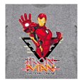 thumbnail image 2 of Playera Para Niño Marvel Avengers Cuello Redondo Manga Corta Talla 8 Gris Jaspe, 2 of 2