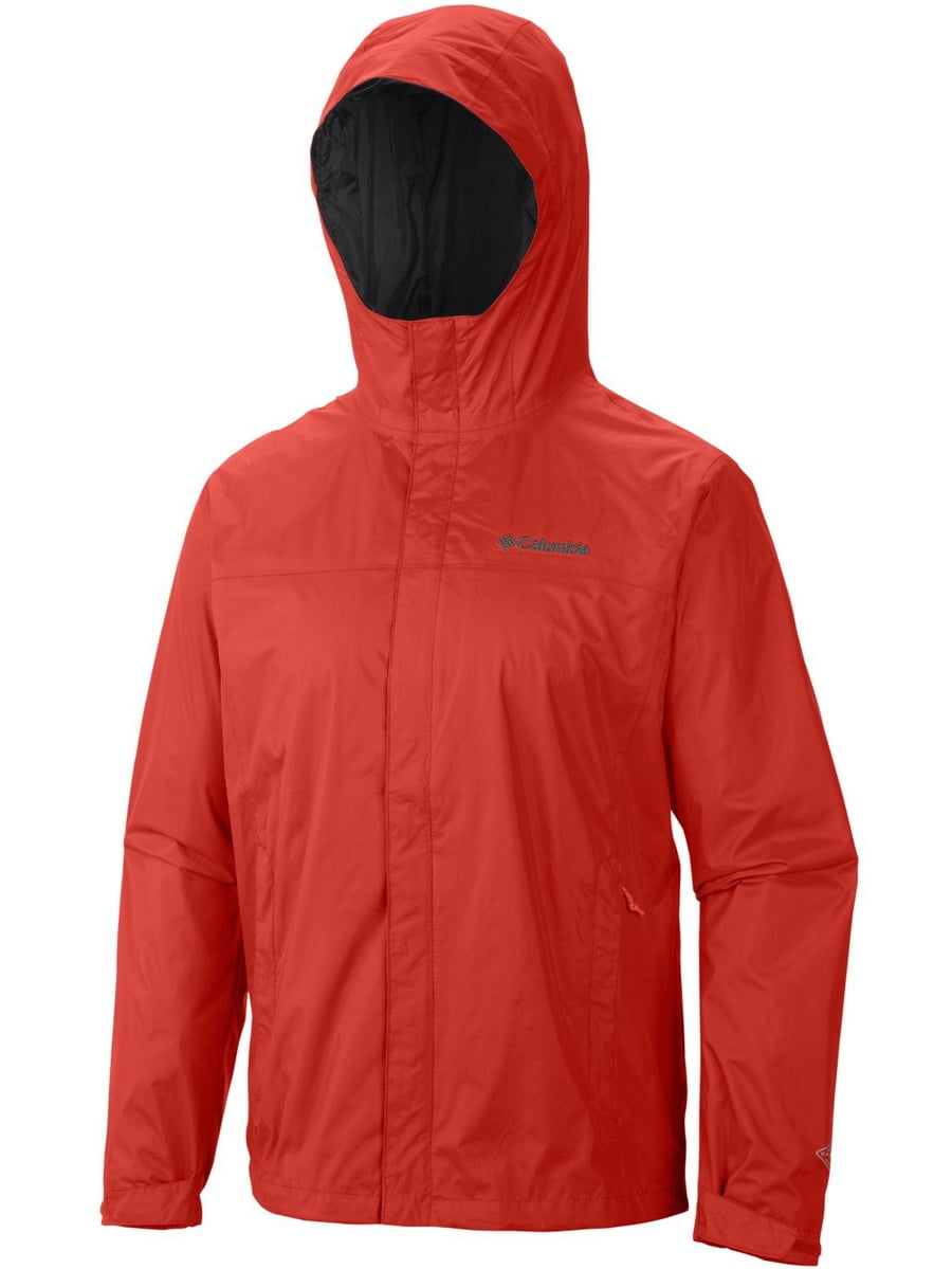 Columbia Watertight II Front Zip Hooded Omni Shield Rain Jacket Super Sonic Walmart