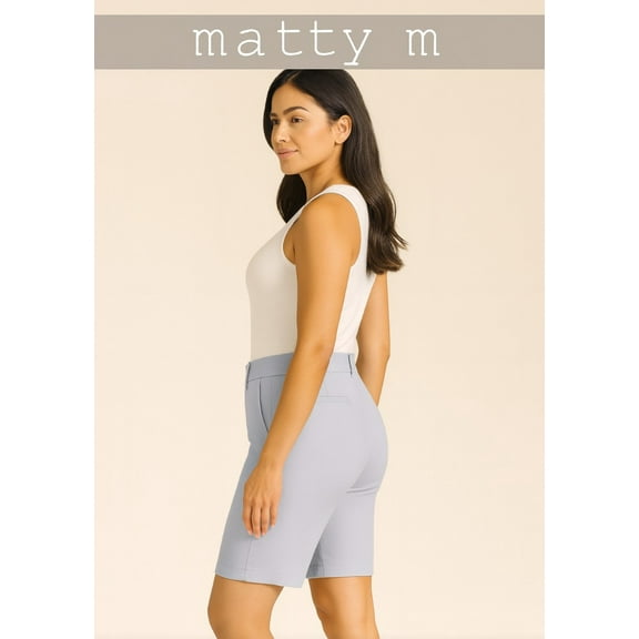 Matty M Women’s Blue Bermuda Shorts - XXL