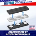 thumbnail image 4 of Etiquetas magnéticas MIFFLIN Mifflin-USA con 3 imanes extra fuertes, 4 of 9
