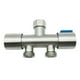 thumbnail image 5 of Lavadora Grifo Desviador Adaptador de doble uso Salida de agua doble dobles Grifo Divisor Conector de desvío de agua para lavabo, 5 of 7