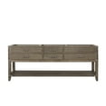 thumbnail image 3 of Norwalk 84 in W x 22 in D Grey Oak Double Bath Vanity, 3 of 9