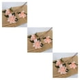 thumbnail image 3 of Bearachild Ramo de flores artificiales de 6 piezas elegante para decoración de boda flores de seda artificiales de bajo mantenimiento rosa Type1 NO1, 3 of 6