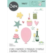 Sizzix Thinlits Dies By Debi Potter 21/Pkg-Fabulous Everyday Shapes