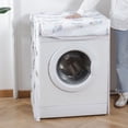 thumbnail image 3 of Dust Cover Nordic Style Sun Protection Colorful Floral Printing Washing Machine Protector Household Supplies, 3 of 7