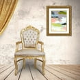 thumbnail image 3 of Weiss, Jan 12x14 Gold Ornate Wood Framed with Double Matting Museum Art Print Titled - The Quiet, 3 of 4