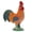 Red, variant on EeaseCA Emulation Rooster Model Decor Creative Farming Ornament Yard Poultry Model Simulated Rooster Toy