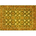 thumbnail image 1 of Ahgly Company Indoor Rectangle Persian Yellow Traditional Area Rugs, 2' x 4', 1 of 4