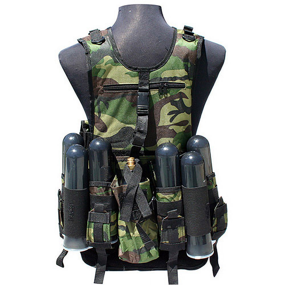 Gen X Global Paintball Chest Protector Tactical Vest - image 3 of 3