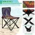 thumbnail image 4 of Folding Chair Camping Chair For Camping Picnicking Outdoor Beach and Travel Big Dogs Celebrating Christmas, 4 of 8