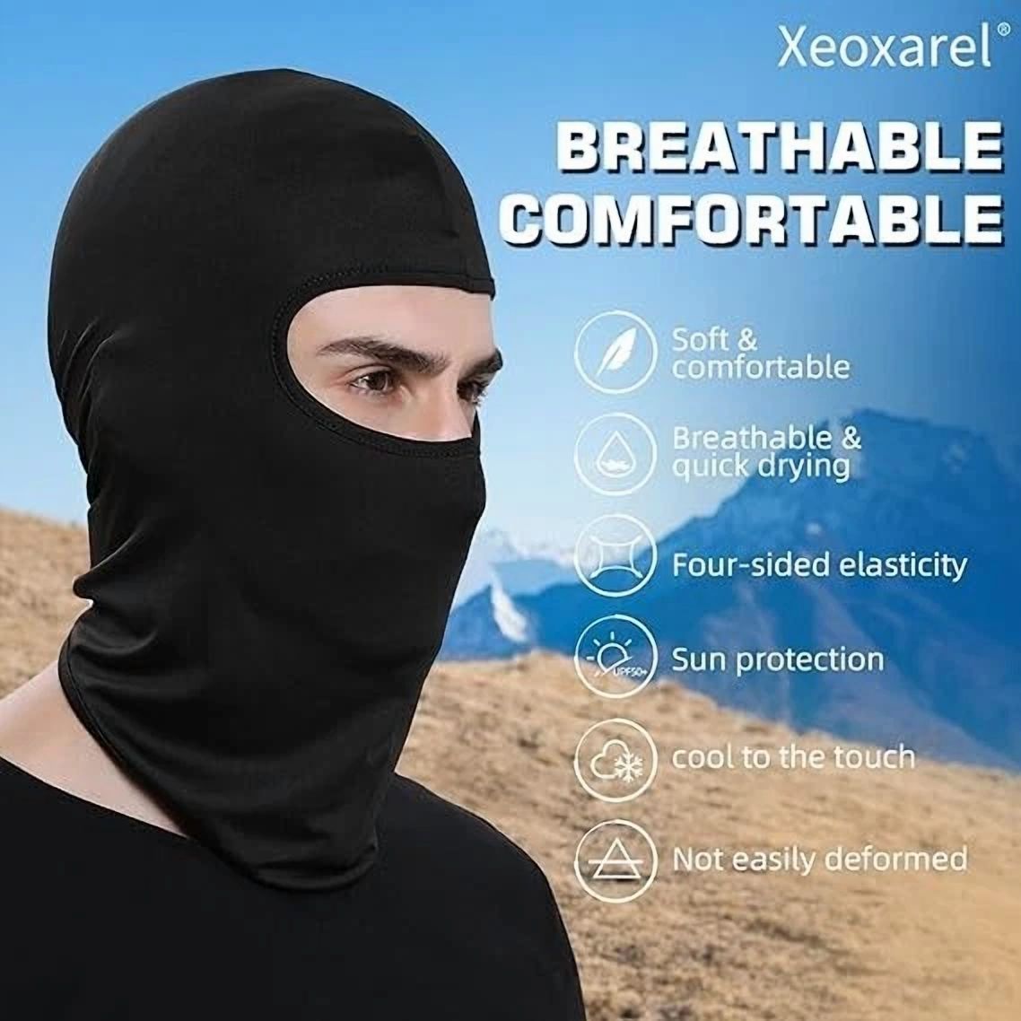 CIRCLE- Balaclava Face Mask Ski Mask For Men & Women Full Face Mask