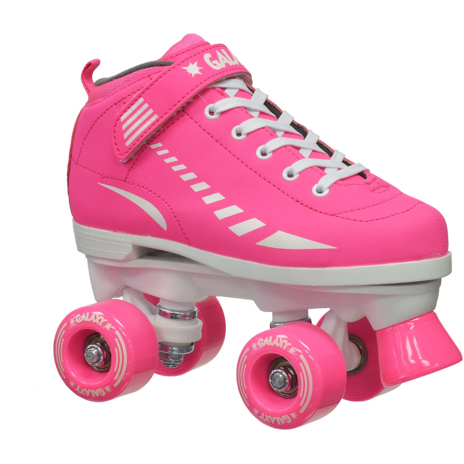 Laces New Epic Cotton Candy Quad Roller Skates w/2 Pr Pink & Blue
