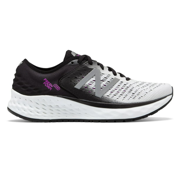 Onafhankelijkheid Neerduwen Knipperen New Balance Women's Fresh Foam 1080v9 Running Shoes White with Black &  Purple - Walmart.com