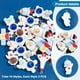 thumbnail image 4 of 20 dijes de astronautas, 10 estilos diferentes, colgantes de resina con forma de cohete, colgantes de satélites y astronautas, dijes del universo, cuentas sueltas colgantes, dijes blancos y bonitos., 4 of 7