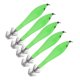 thumbnail image 1 of Señuelos de pesca, 5 piezas de plantillas de calamar luminosas, plantillas de pesca, aparejos de pesca optimizados para la excelencia, 1 of 8