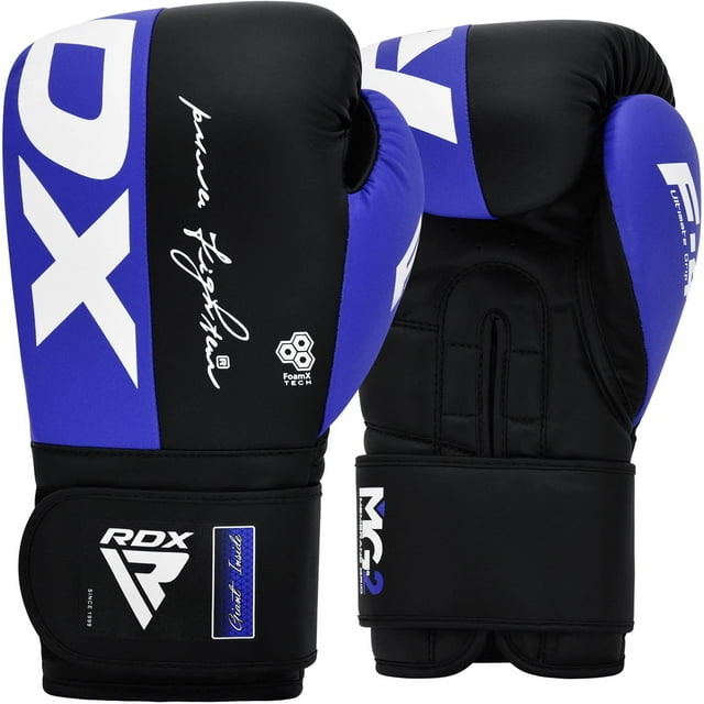 Guantes de boxeo RDX Maya Hide Leather para Muay Thai y kickboxing