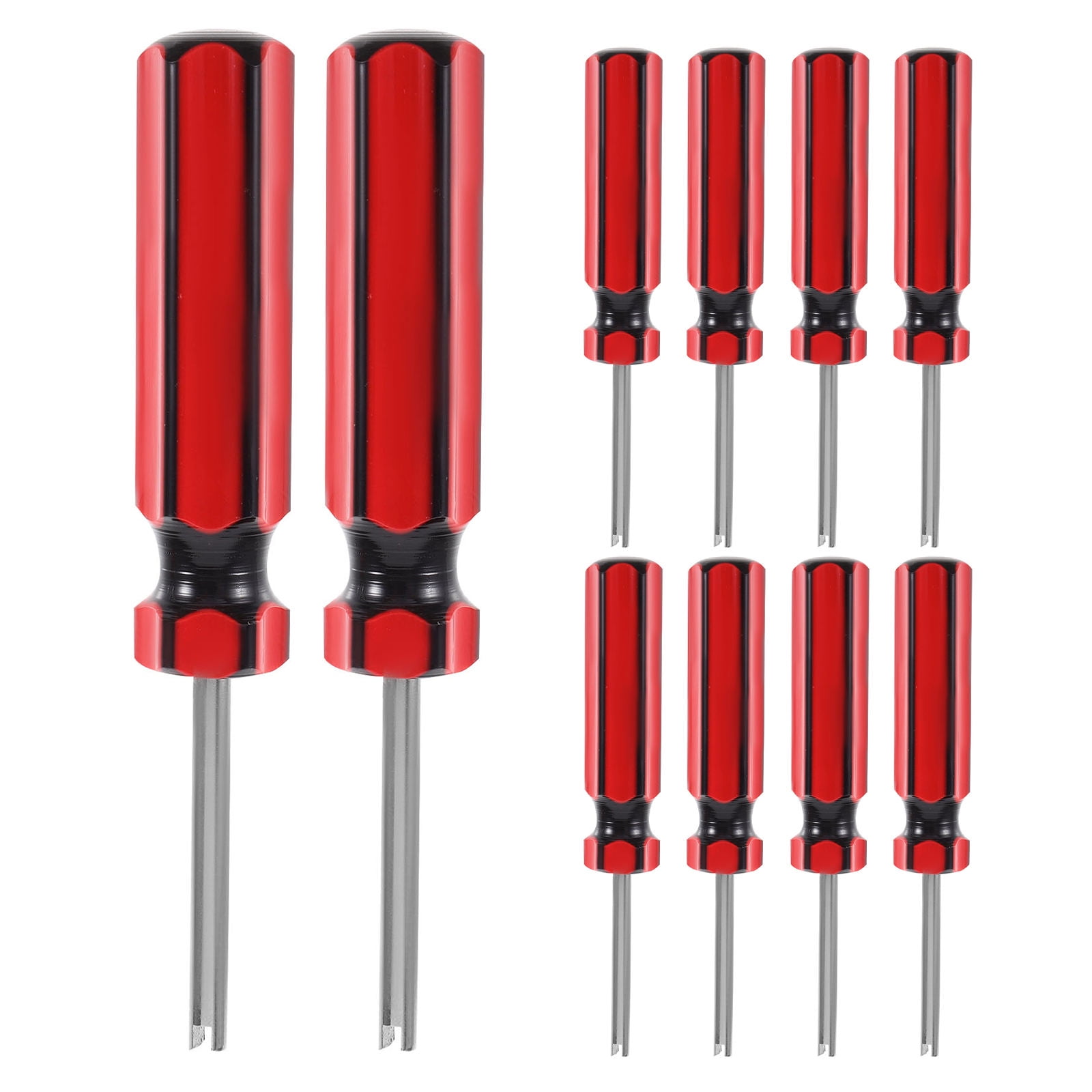 Vosarea 10Pcs Tire Valve Core Installer Tool Efficient Valve Stem Replacement for Bike Car Truck Repair