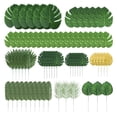 thumbnail image 2 of 70pcs Simulated Palm Leaves Decorative Practical 10 Kinds Fake Faux Jungle Leaf Set for Home, 2 of 5