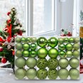 thumbnail image 1 of Xihbxyly Adornos Navideños, Bolas de Plástico Irrompibles, Adornos Multicolores, Adornos Ligeros para Árboles, para Fiestas, Diseño de Espacios Exclusivos, Juego de 100 Piezas, 1 of 6