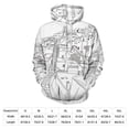 thumbnail image 4 of POBUDS Hoodie, Regular Fit Sporty Pullover Hooded Sweatshirt for Men Women Kastellorizo Greece S, 4 of 6