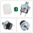 thumbnail image 2 of Bgsha Air Pressure Switch Metal G1/4 G1/8 Threaded Air Compressor Tank Pressure Control Switch Shutoff Valve Pressure Switch, 2 of 10