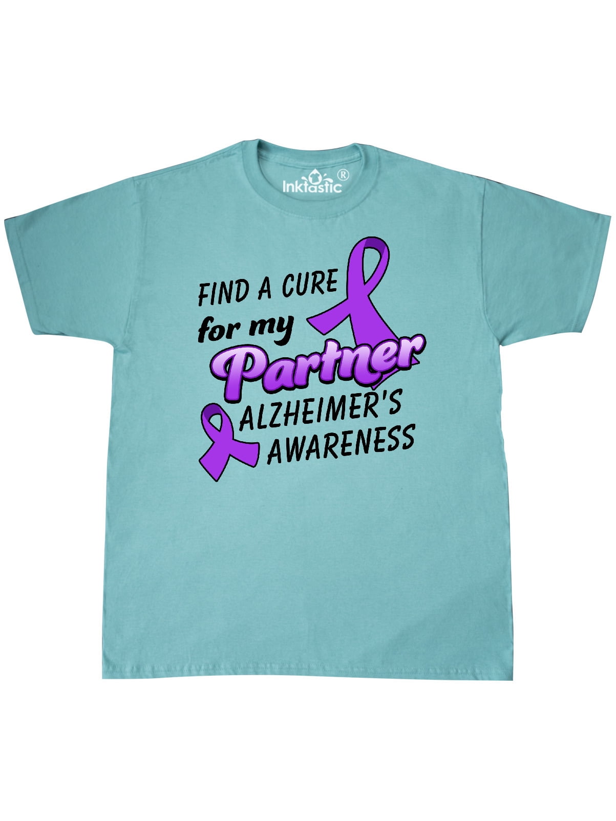 Inktastic Alzheimer s Awareness Find A Cure For My Partner T Shirt
