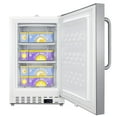 thumbnail image 2 of Commercially aproved undercounter ADA compliant all-freezer with white cabinet and stainless steel door, 2 of 3