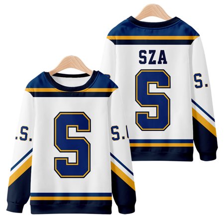 SZA SOS Tour Merch Sweatshirts New Logo Crewneck Cosplay Women Men Fashion Casual Streetwear