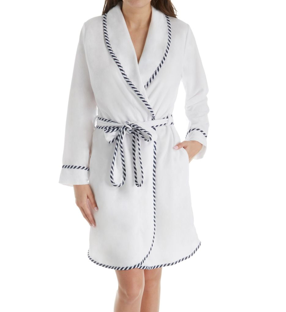 Women's KayAnna G02506 Terry Wrap Robe (White 2X)