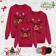 thumbnail image 5 of GJSYRH Matching Christmas Sweatshirts for Family Ugly Holiday Xmas Pullover Tops Couples Womens Mens Kids Boys Girls Shirts, 5 of 7