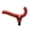 Red and Black, variant on Rupoun Universal Fishing Rod Holder Head 3/8in Thread Pole Rest Head Replacement Tackle Gripper Red Black 3.94 inches / 10 cm Multi Purpose Use For Bass Trout Angling