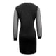 thumbnail image 2 of Vestido Sexy Gibobby Lentejuelas Mujer Negro Retro Elegante Fiesta S, 2 of 5