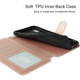 thumbnail image 6 of for iPhone Xs Wallet Case,Premium PU Leather Flip Folio Case with Card Slot, Stand Holder and Magnetic Closure [TPU Shockproof Interior Protective Case] for iPhone Xs, Khaki, 6 of 8