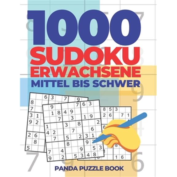 Pre-Owned 1000 Sudoku Erwachsene Mittel Bis Schwer: Logikspiele F?r Erwachsene