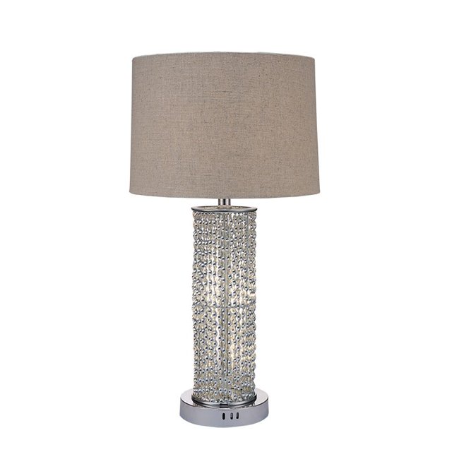 ACME Lampe de Table Amity en Chrome