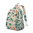 thumbnail image 2 of Cute Dinosaur Pattern Backpack for School,Cute School Bag,Schoolbag with Adjustable Shoulder Straps & Padded Back,13.4"x11"x4.7", 2 of 6