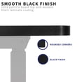 thumbnail image 6 of VIVO Black 71 x 36 inch Universal Table Top for Sit to Stand Desk Frames, 6 of 8