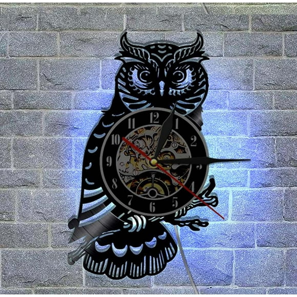 Dvkptbk Creative Clock Vinyl Wall Clock Vinyl Wall Clock Retro Wall Clock Wall Clock Home Decor