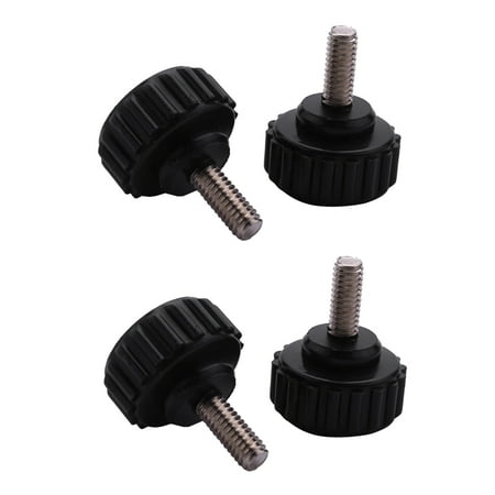 

2pcs x 10mm Round Head Screw on Thumbscrews Knurled Clamping Knob 2 Pcs