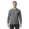 thumbnail image 5 of Gildan Long Sleeve T-Shirt of 100% Heavy Cotton Assorted Color Crewneck Tee, 5.3 oz Casual Full Sleeve Shirt for Men, Size L Pack 5, 5 of 6