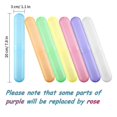 thumbnail image 2 of 20 Pieces Travel Toothbrush Case Holder, Portable Toothbrush Storage, 7 Assort Color Plastic Toothbrush Case Holder Toothpaste Case Cover Protector Ba, 2 of 5