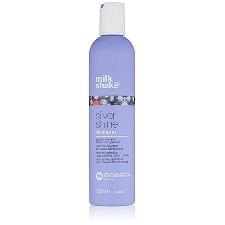 Milk Shake Silver Shine Shampoo for Blond Or Grey Hair 10.1 oz, PACK OF