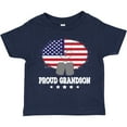 thumbnail image 3 of Inktastic Proud Military Grandson US Flag Boys Toddler T-Shirt, 3 of 5