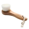 thumbnail image 2 of Handheld Cleansing Brush Skin Cleansing Brush for Facial Care Makeup Skincare Removal, Pore Cleaning Brush Face Scrubber White B, 2 of 8
